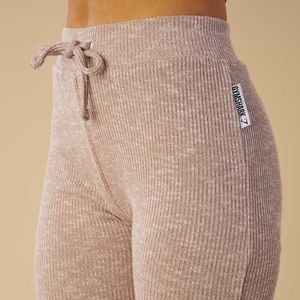 Tan Gymshark Slounge Leggings